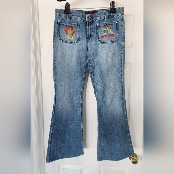 Juicy Couture Hippie Jeans Size 27 - Picture 11 of 15
